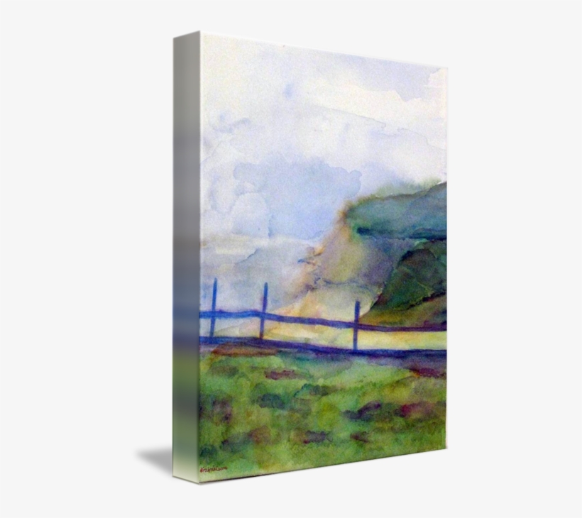 "montauk " By Izabela Gabrielson, Seattle // Watercolor - Gallery-wrapped Canvas Art Print 11 X 15 Entitled Montauk, transparent png #129120