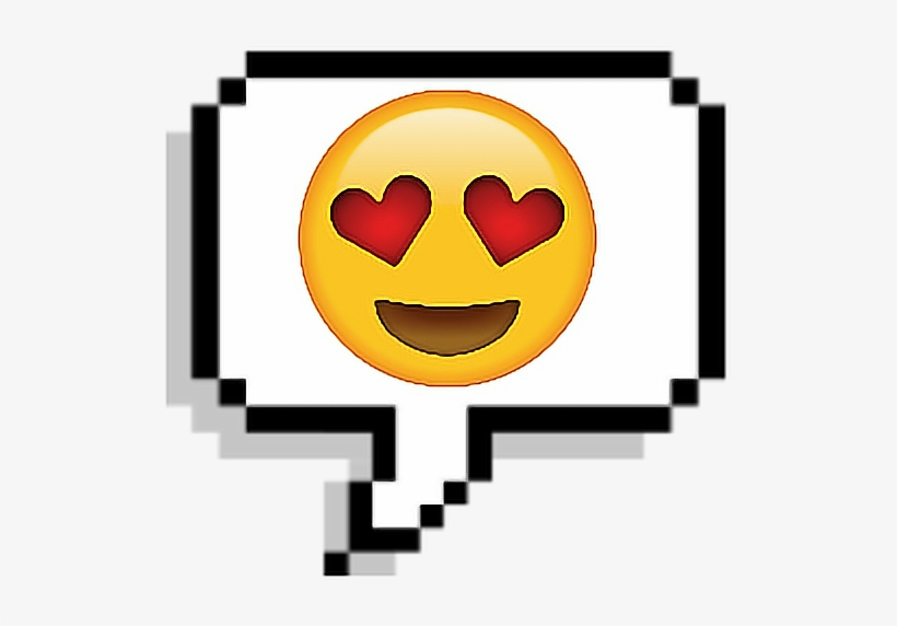 Tumblr Corazon Emoji Sticker Enamorado Pixel - Stickers Tumblr De Amor, transparent png #129832