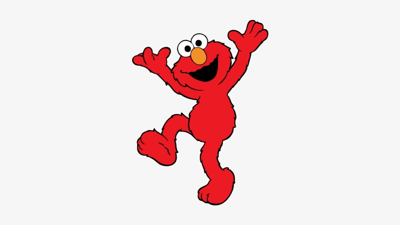 Sesame Street Clipart Transparent - Sesame Street Elmo Cartoon, transparent png #129858