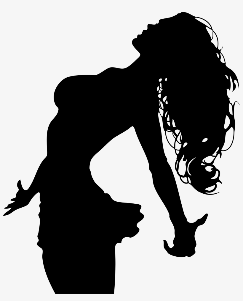 Vector Free Download Idubbbz Drawing Silhouette - Silueta De Mujer Png, transparent png #129959