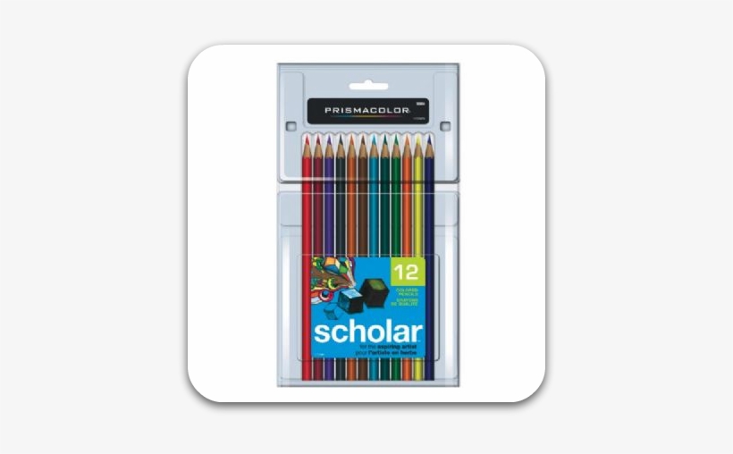 Prismacolor Scholar Coloured Pencil Set - 48-colour, transparent png #1200017