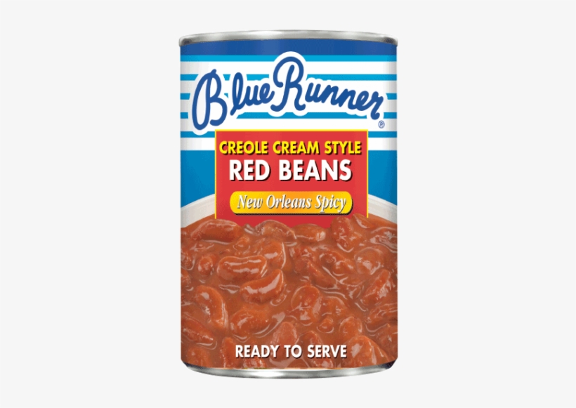Blue Runner Spicy New Orleans Cream Style Red Beans - Blue Runner Creole Cream Style Red Beans, 16 Oz, transparent png #1200041