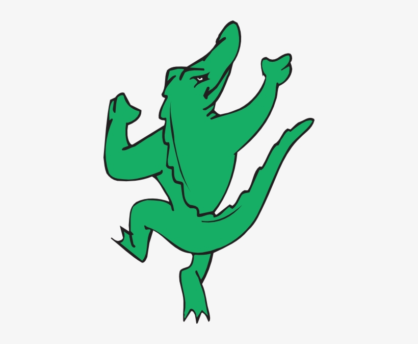 Dancing Alligator Clip Art At Clker - Dancing Alligator Png, transparent png #1200641