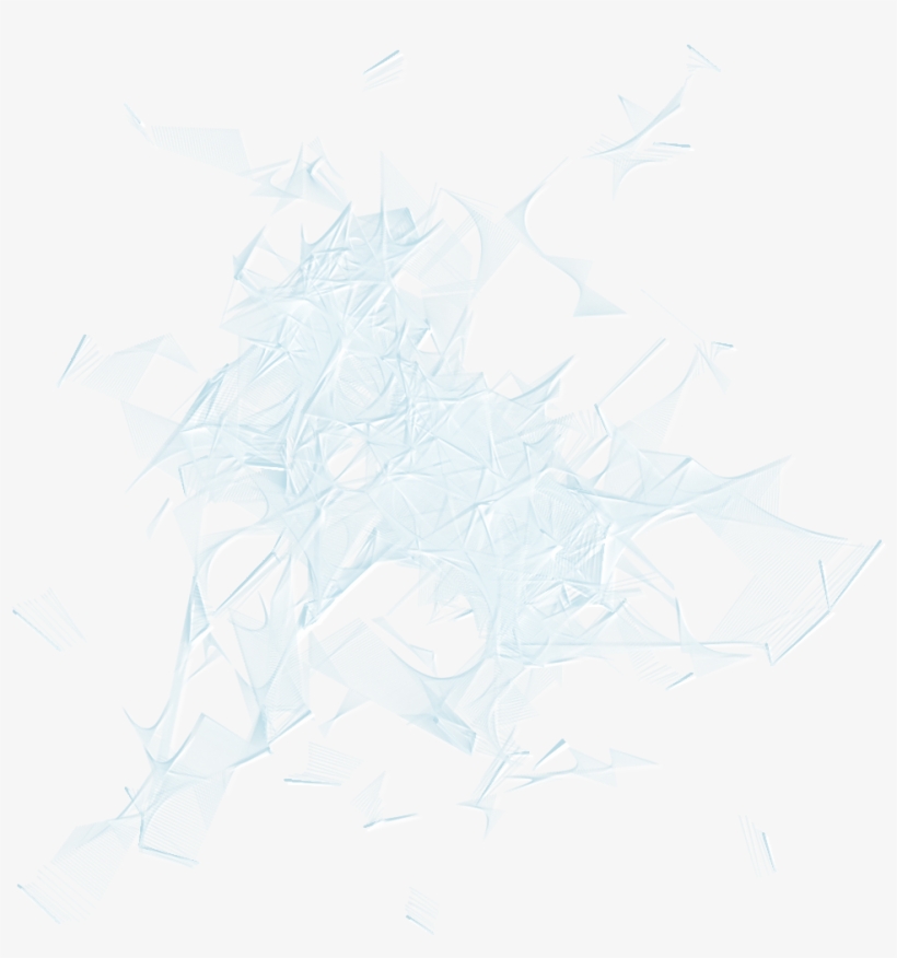 "frost Texture ❄ " Icy Lines Form When Movers Overlap - Monochrome, transparent png #1200735