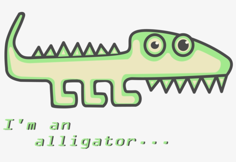I´m An Alligator, transparent png #1200762