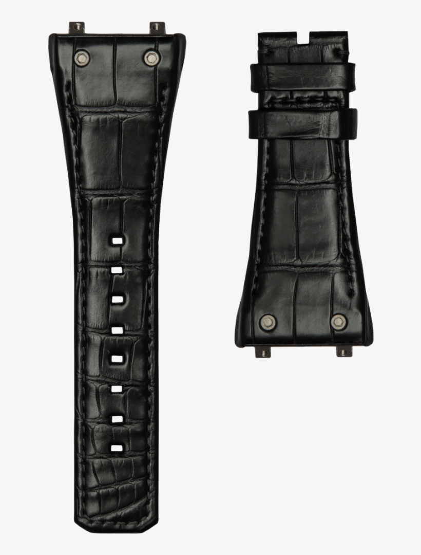 Black Alligator Strap-0 - Strap, transparent png #1201010