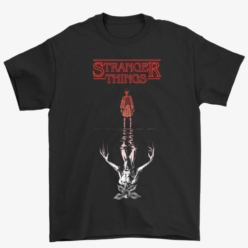 The Upside Down Under Water Surface Stranger Things - Nikelab X Dsm T Shirt, transparent png #1201291