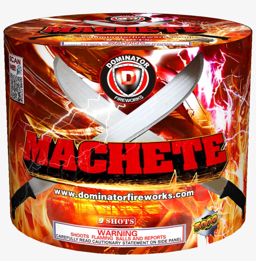 Machete - Dominator Fireworks, transparent png #1201556