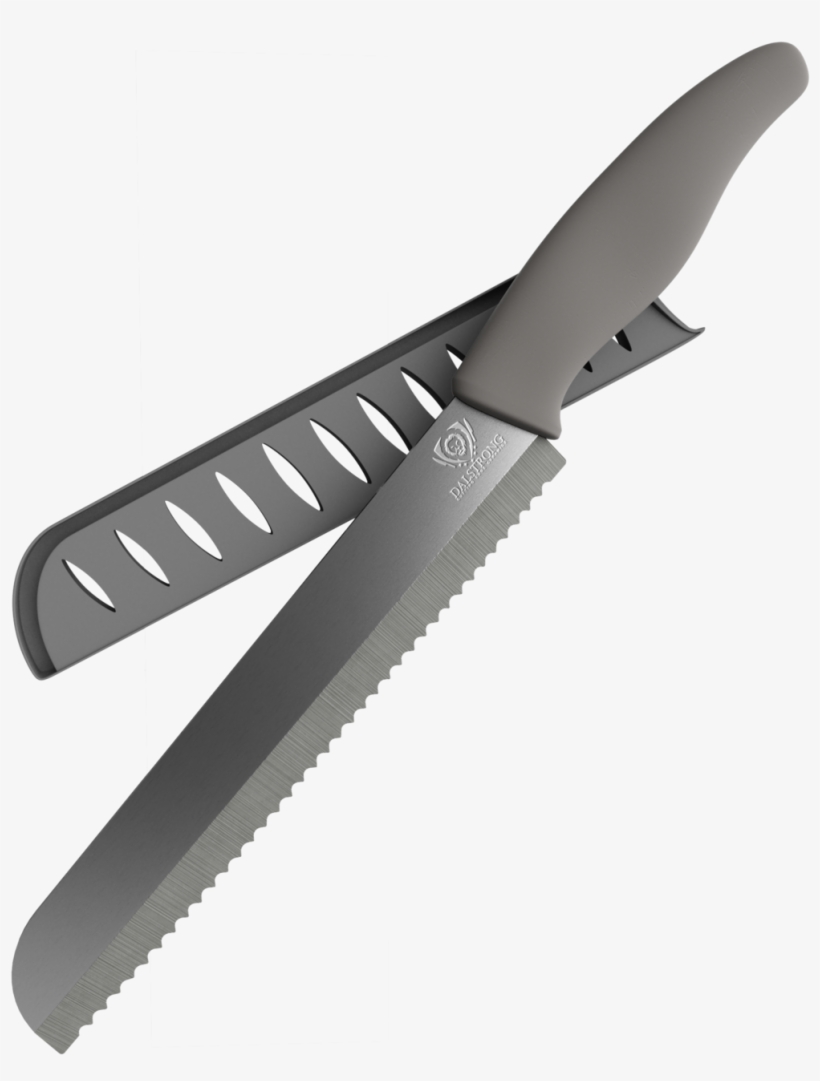Barracuda Infinity Blade 8-in Ceramic Bread Knife - Ceramic Bread Knife, transparent png #1201613