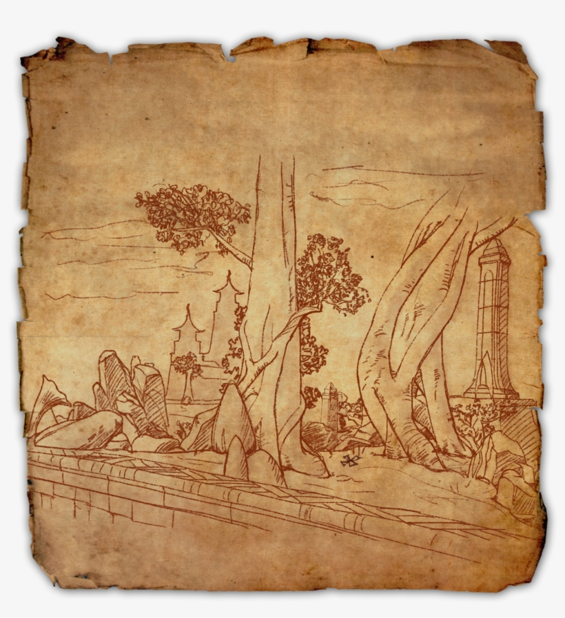 Deshaan Treasure Map Ii - Treasure Map Png, transparent png #1201737