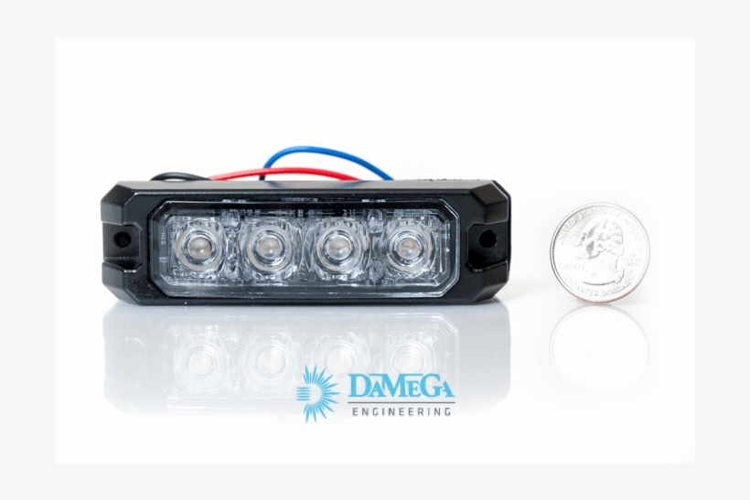 Damega Element 4 Grille Light Review Product - Emergency Vehicle Lighting, transparent png #1201798
