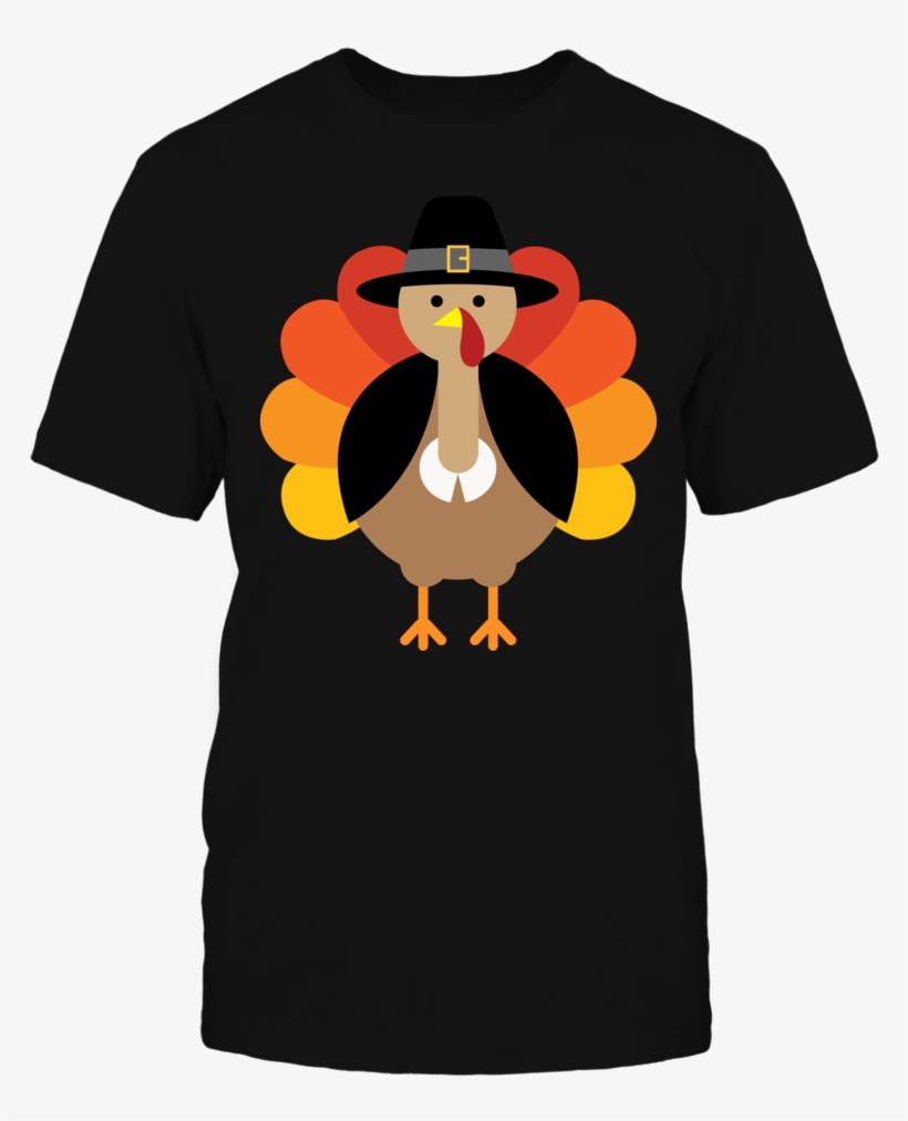 Turkey Pilgrim Cute Thanksgiving T-shirt, Turkey Pilgrim - Iowa Hawkeyes Football, transparent png #1201901