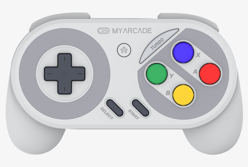 Super Gamepad Coming To Europe And Japan's Snes Classic - My Arcade Gamepad, transparent png #1202238