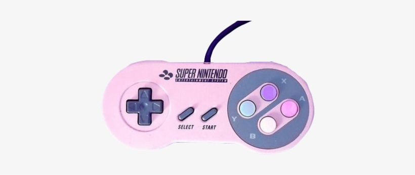 Pink, Game, And Nintendo Image - Pink Super Nintendo Controller, transparent png #1202318