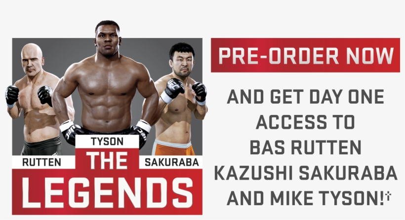 Iron Mike Tyson Available As Pre-order Bonus For Ufc - Ea Sports Ufc 2 [xbox One Game], transparent png #1202795