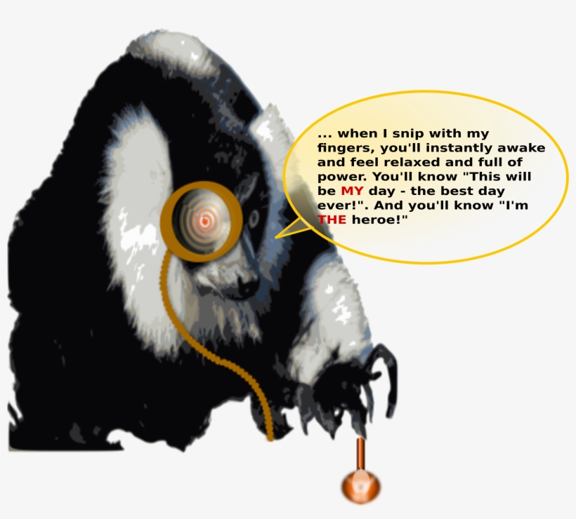 This Free Icons Png Design Of Lemur Hypnotising, transparent png #1202960