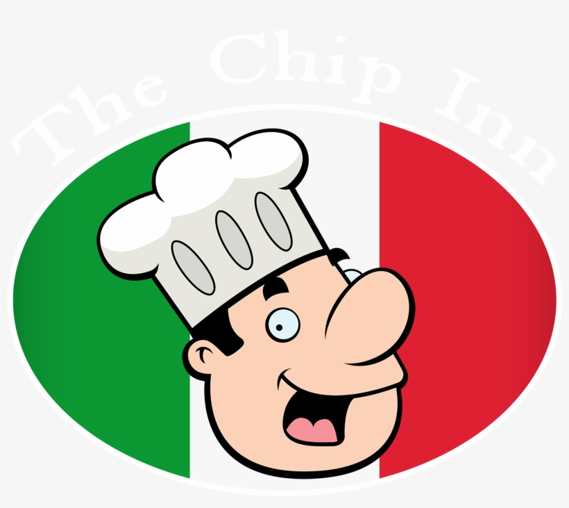 The Chip Inn Edinburgh - Chef Clipart Black & White - Free Transparent ...
