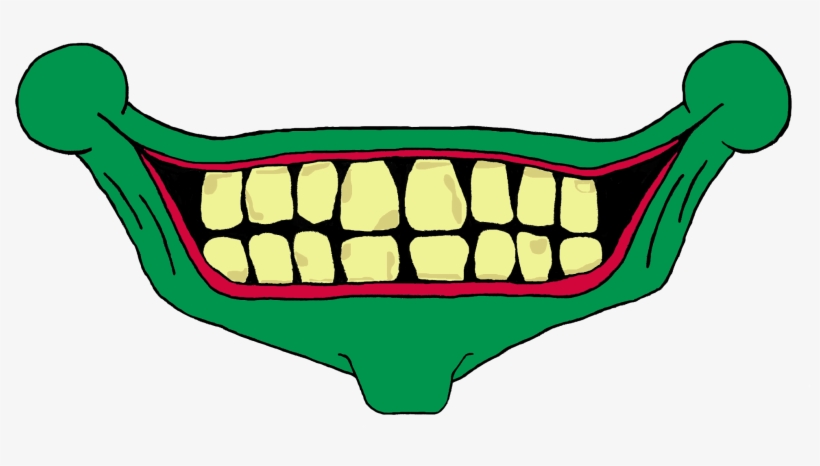 Colored Creepy Smile - Anna Jones, transparent png #1203380