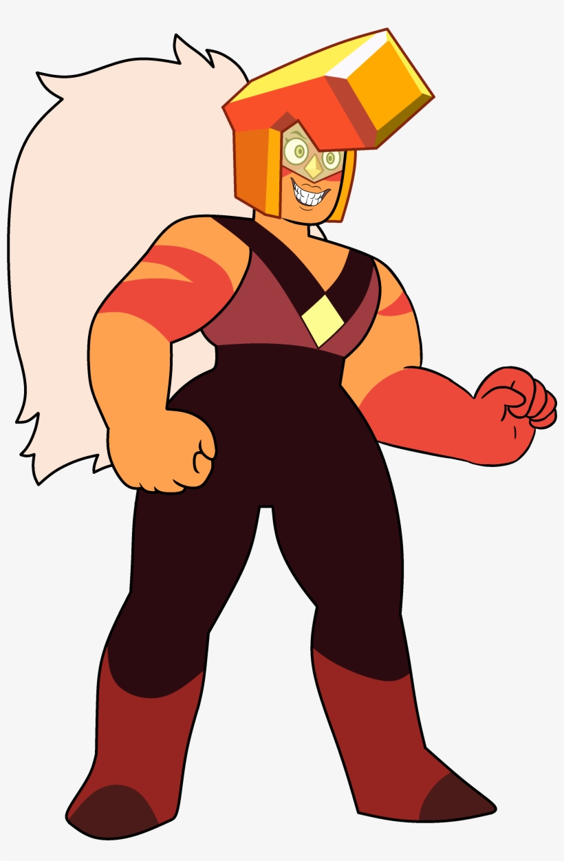 With Weapon 2 Fists And Creepy Smile - Steven Universe Jasper Fist, transparent png #1203396