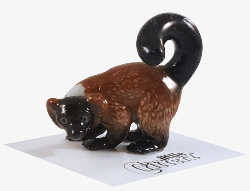"rubra" Red Ruffed Lemur - Figurine, transparent png #1203492