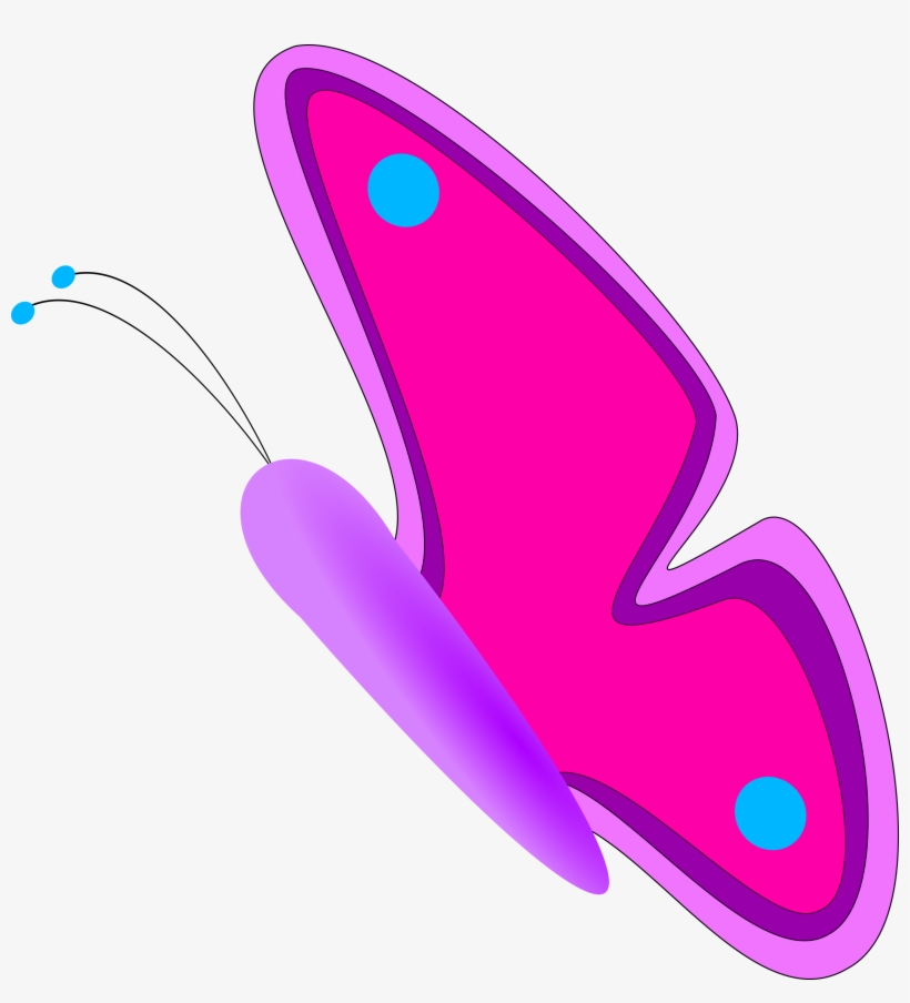 This Free Clipart Png Design Of Butterfly Clipart, transparent png #1203558