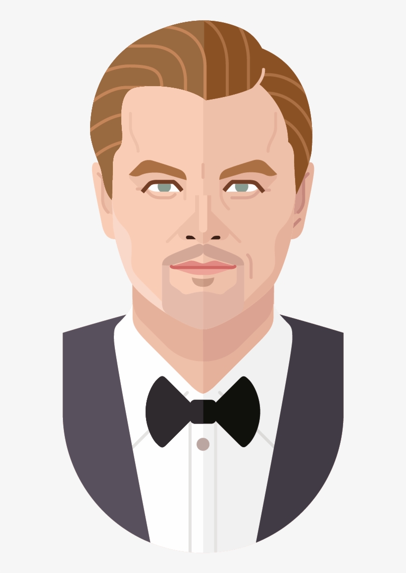 Leonardo Dicaprio Poster - Cartoon, transparent png #1203583