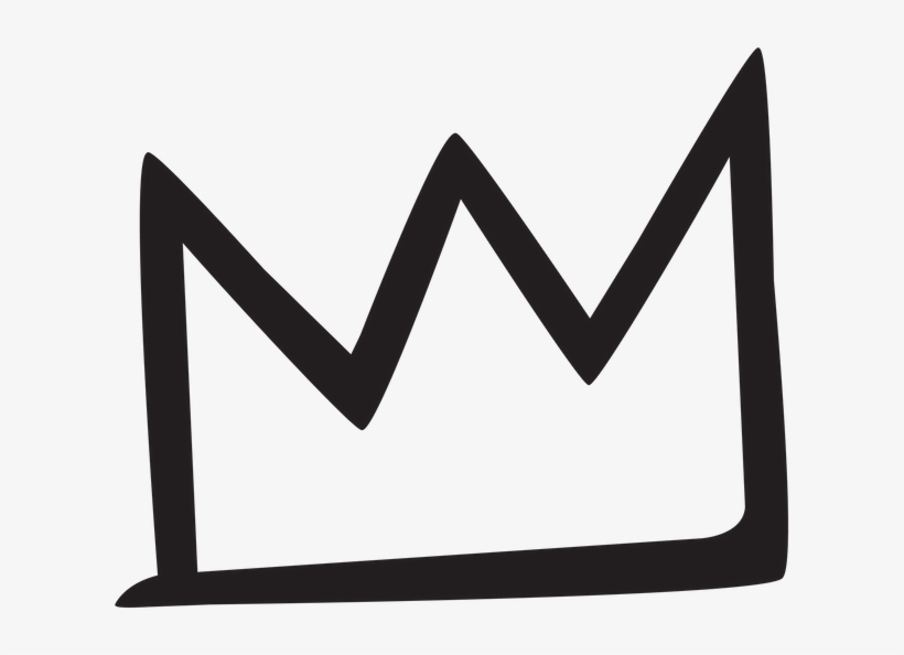 Basquiat Crown Png Clip Library - Music, transparent png #1203815