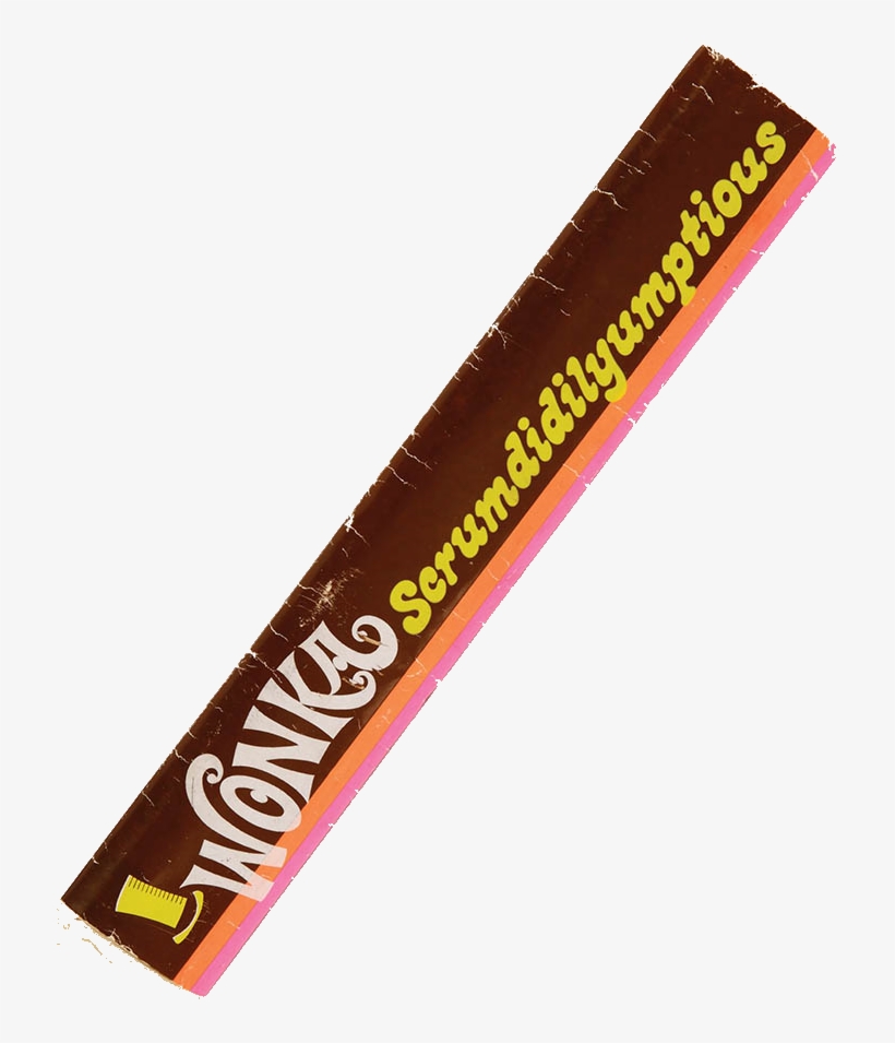 Scrumdi - Wonka Bar, transparent png #1203960