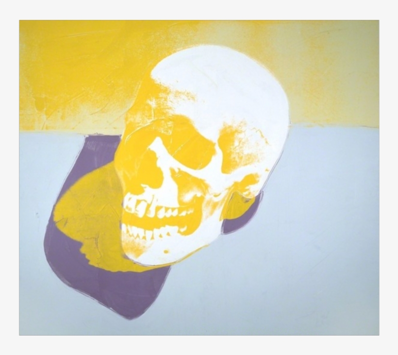 3 May - Andy Warhol Skull, transparent png #1204187