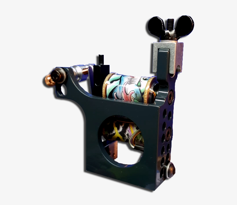 Cube-alu - Tattoo Machine, transparent png #1204203