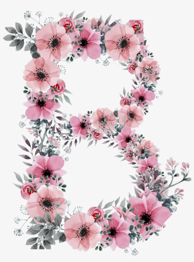 Floral Favicon - Happy 50th Birthday: Birthday Party Guest Book [book], transparent png #1204374