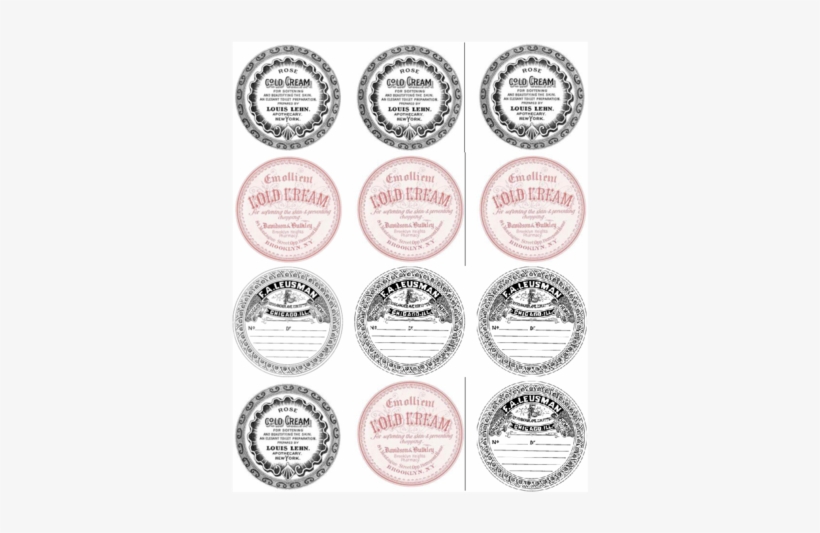 Make Your Own Vintage Labels - Paper Moon Media Assorted Vintage Ephemera Apothecary, transparent png #1204748