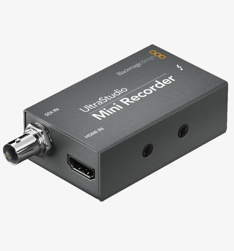 Mini-recorder - Black Magic Design Mini Recorder, transparent png #1204876