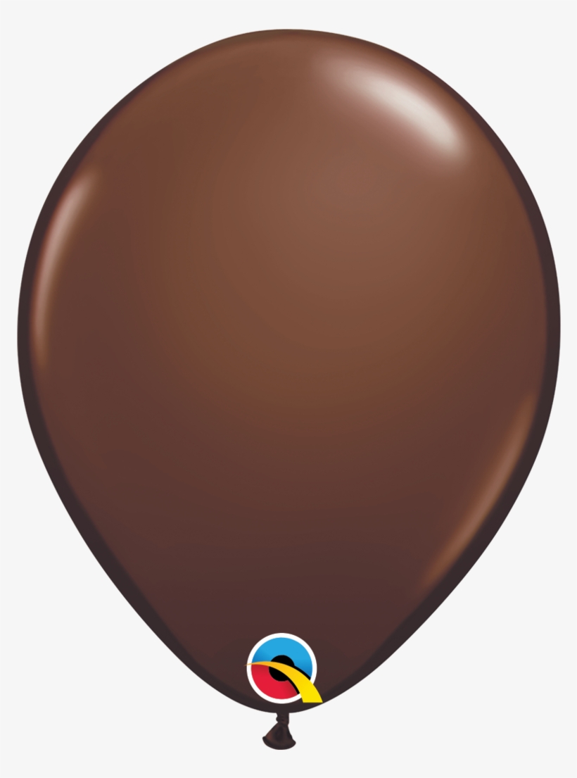 Fashion Chocolate Brown 5" Balloons - Brown Balloons Png, transparent png #1204935