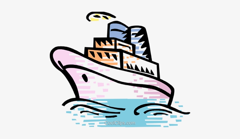 Cruise Ships And Ocean Liners Royalty Free Vector Clip - Clip Art, transparent png #1205108