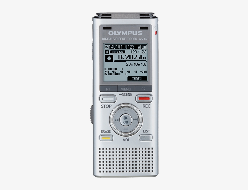 Ws-821 - Olympus Voice Recorder, transparent png #1205154