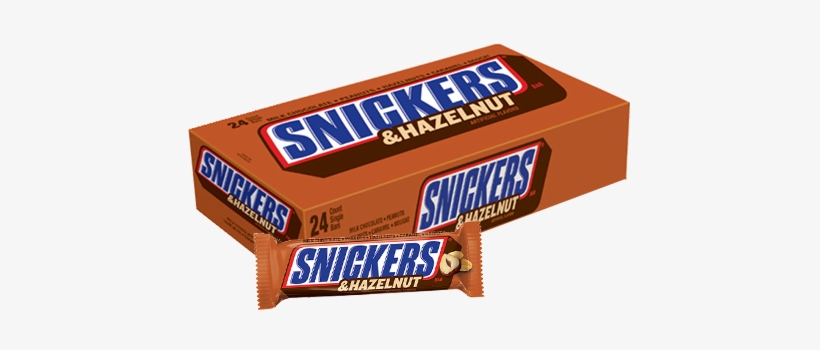 Snickers & Hazelnut Candy Bar - Snickers Hazelnut, transparent png #1205734