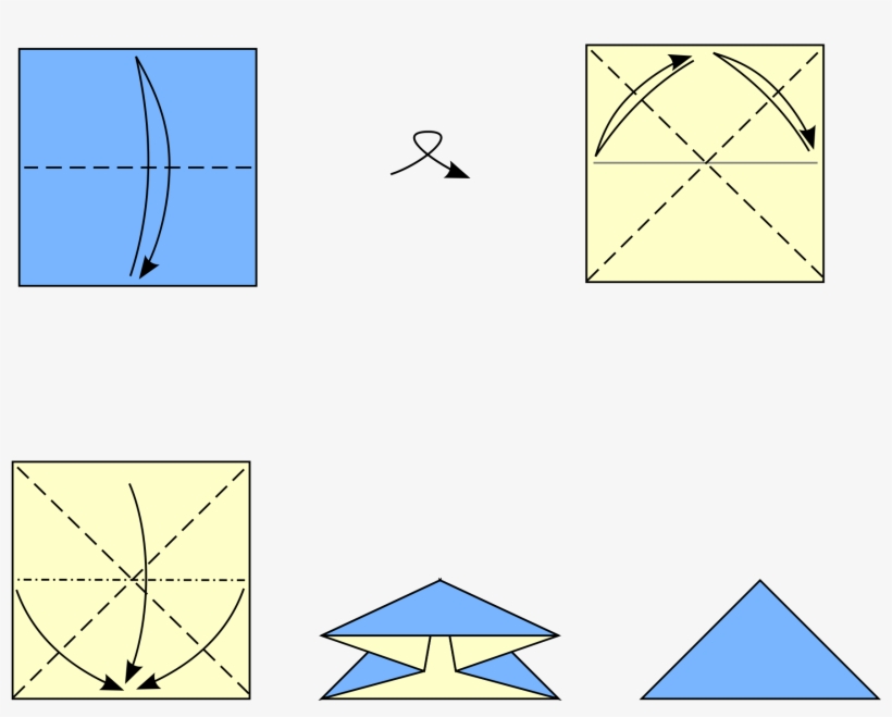 How To Make A Paper Balloon Water Bomb Origami L Origami - Origami Raindrop, transparent png #1205760