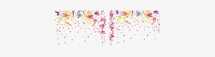 Header Transparent Confetti - Transparent Background Celebration Png, transparent png #1205787