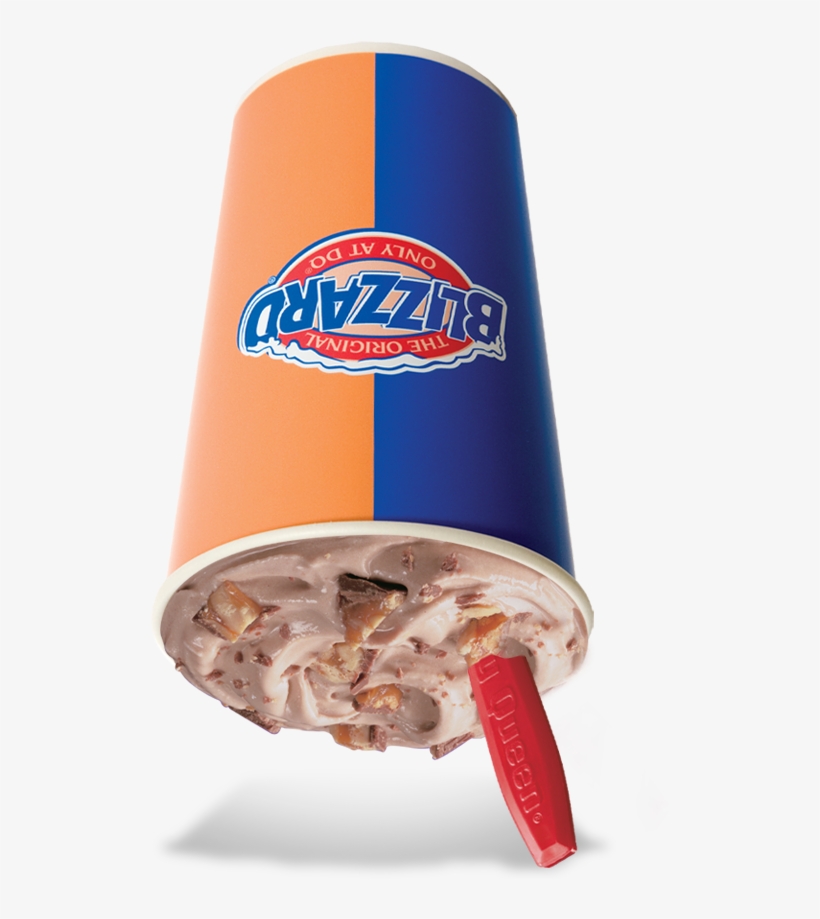 Snickers® Candy Pieces Blended With A Chocolaty Sauce - Dairy Queen Brownie Temptation, transparent png #1205865