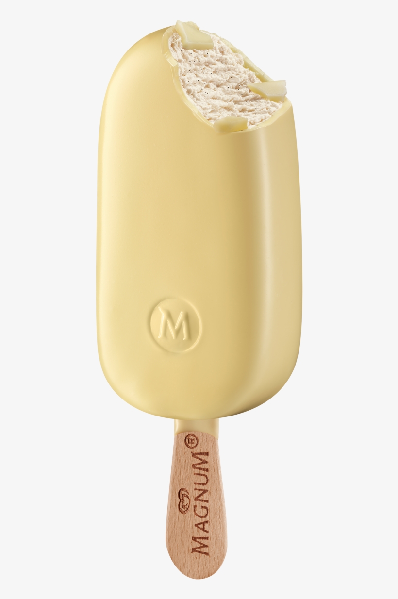 Magnum Ice Cream White, transparent png #1206027