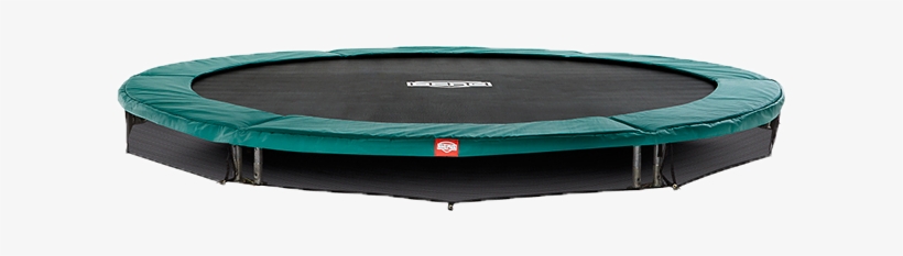 Berg Talent Inground Trampoline - Berg Trampoline Inground Talent 244 Cm Groen, transparent png #1206318