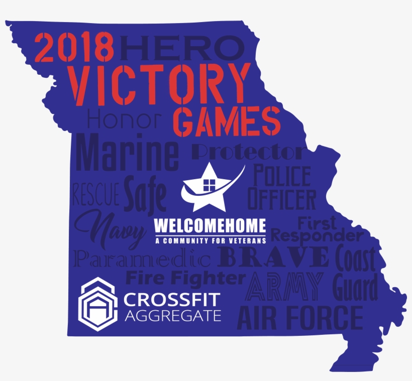 Victory Games Is A Tribute To Fallen Soldiers And First - Missouri Outline, transparent png #1206415
