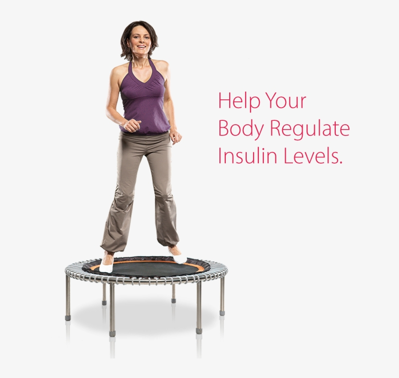 A Woman Bounding On A Bellicon® Mini Trampoline - Spring Dich Fit! By Johannes Roschinsky 9783898998758, transparent png #1206464