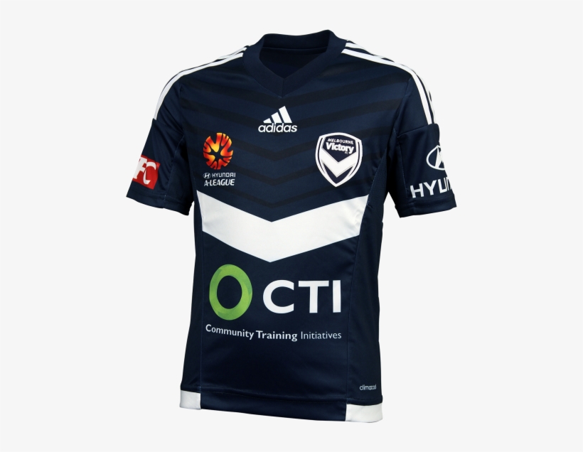 Melbourne Victory 2015/16 Mens Home Jersey - Polo Shirt, transparent png #1206481