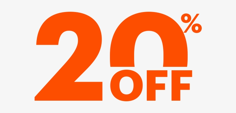 Special Offer - 20 Percent Discount Png - Free Transparent PNG Download - PNGkey