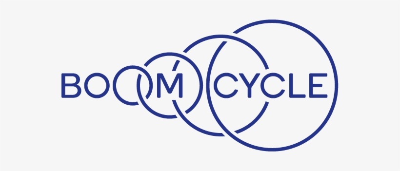 Boom-cycle Logo Blue Cmyk - Boom Cycle Logo, transparent png #1207075