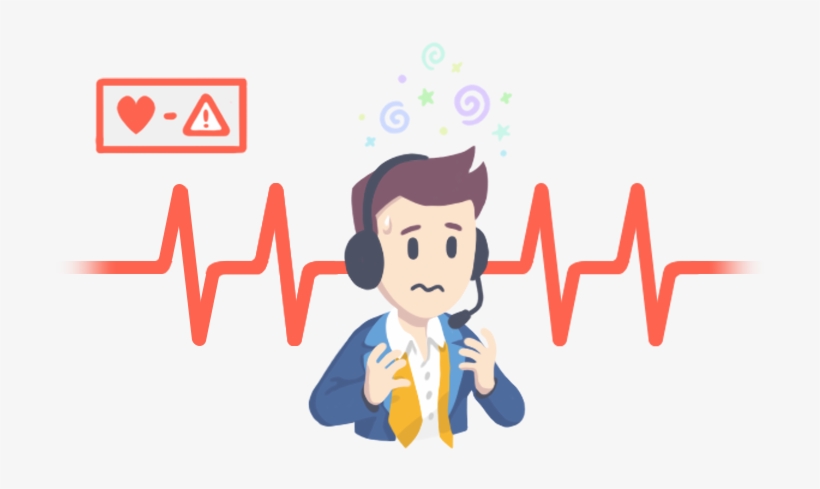 Jpg Black And White Library Stress Clipart - Estrés Laboral Png, transparent png #1207602