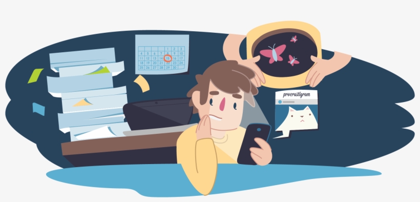 Exam Stress - Afrontamiento Del Estres Dibujos, transparent png #1207605