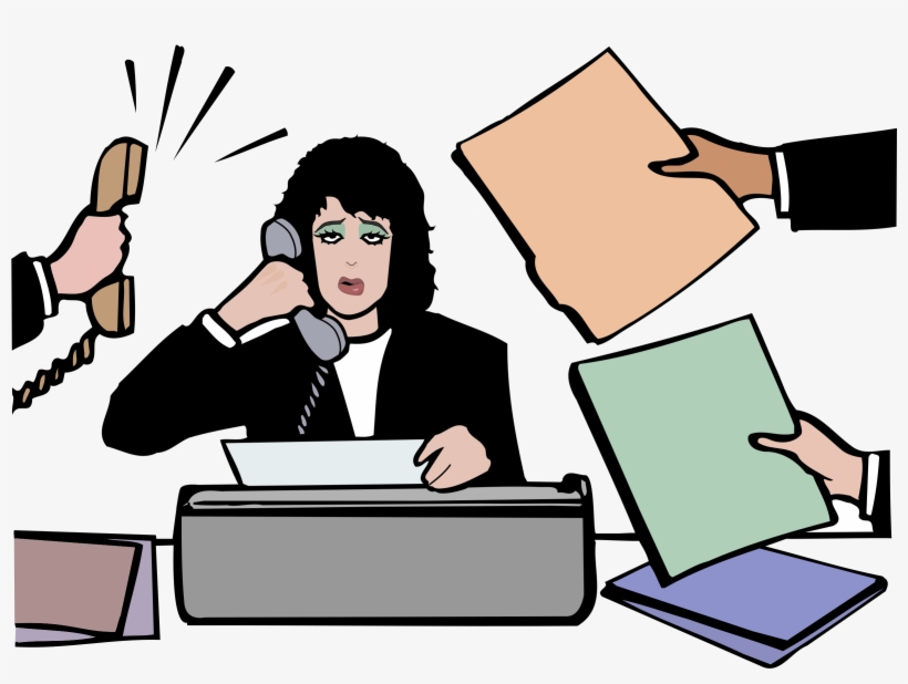 Image Library Download Collection Of Png High Quality - Stress Working In Cartoon Png, transparent png #1207653